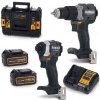 DeWALT Náradie - 18V AKU súprava príklepovej vŕtačky a rázového uťahovača, 2x aku 5,0 Ah XR, nabíjačka, McLaren DCK200MP2T