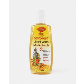 BC Bione Cosmetics Bio Dentamint Med + Propolis ústna voda 500 ml