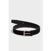 OPASOK GANT CLASSIC SUEDE BELT BLACK