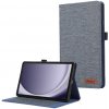 VSETKONAMOBIL 66306 FABRIC Zaklápací obal pre Samsung Galaxy Tab A9+ modrý