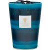 Vonná sviečka Elementos Oceanos modrá, 24 cm