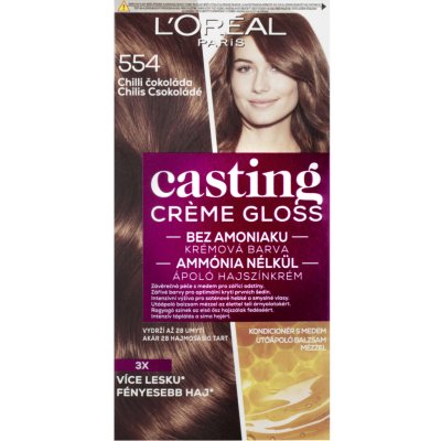 L'Oréal Paris Farba na vlasy Casting Crème Gloss 554 Chilli čokoláda