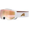 ALPINA Lyžiarske okuliare BIVIO Q white-gold matt