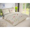 Kvalitex Posteľné bavlnené obliečky DELUX 140x200, 70x90cm BOTANICA smotanová Rozmer obliečok: 1+2, 220x200, 70x90cm
