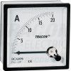 Tracon Analógový ampérmeter pre jednosmerný prúd 72x72mm 0,02A DCAM72-0.02