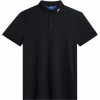 J.Lindeberg Jeff Reg Fit Black M Polo košeľa