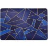 ULTRASAVÁ kúpeľňová podložka kremelinová, 60 x 90 cm, geometrix blue