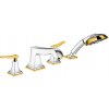 Hansgrohe Metropol Classic - 4-otvorová batéria na okraj vane, chróm/vzhľad zlata 31441090