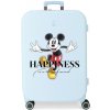 ABS cestovný kufor MICKEY MOUSE Happines Turquesa, 70x48x28cm, 79L, 3669221 (medium exp.)