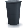 PROSPERPLAST Sud na ďažďovú vodu SMOOTH 160l antracit