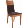 Drewmax Židle KT371 látka DUB kakao MATT VELVET 93