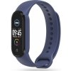 SILIKÓNOVÝ REMIENOK NA XIAOMI MI BAND 5 / 6 / 6 NFC / 7 HEYBAND ICON NAVY