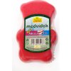 Abella Kids Medvedík kúpeľová huba pre deti rôzne farby 12 cm