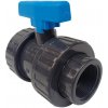 PVC guľový dvojcestný ventil, Plimex - D 90mm