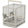 Klietka na prenos pre papagáje a vtáky Montana Cages Travel Cage Platinum