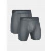 Under Armour Pánske boxerky Ua Essential Tech - Solid 6in - 2pk Čierna MD