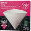 Papierové filtre Hario V60-03 VCF-03-40W 40 ks