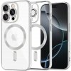 Techsuit Luxury Crystal MagSafe kryt na iPhone 16 Pro – strieborný