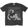 George Harrison Live Portrait Charcoal Grey S Tričko