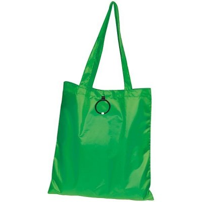Pinar skladacia nákupná taška z polyesteru, zelená