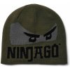 Chlapčenská zimná čiapka LEGO® kidswear, LWARIS 603 khaki,čierna,tmavo sivá, 50-52