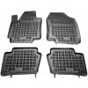Gumové koberce Hyundai i20 2008-2014 - 28 mm okraj černá - 201602