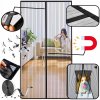 VZDUCHOTESNÁ SIEŤKA MAGNETICKÁ pre dvere na BALKON Vysoká 80x210 cm