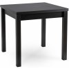 JAKS Rozkladací stôl 80 - 160cm Max čierny 2/2