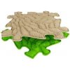 Ortopedická podlaha MUFFIK puzzle Les světle zelená