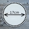 Drevené dno - kruh 17cm