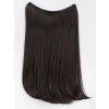 Vlasové príčesky HALO 40 cm - prírodná čierna