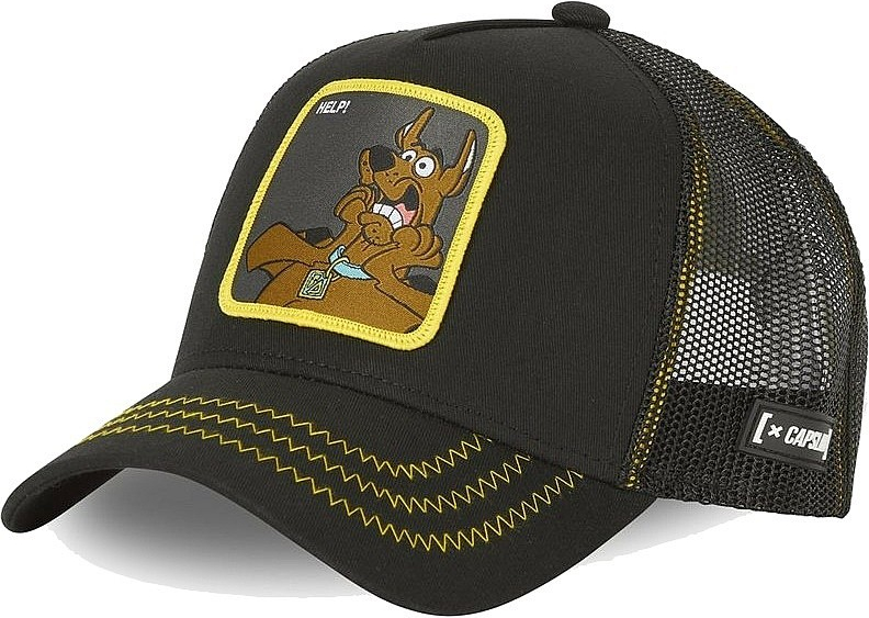 Capslab Scooby Doo Trucker Help/Black/Yellow