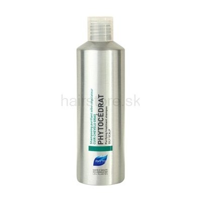 Phyto Phytocédrat ošetrujúci a posilňujúci šampón pre mastnú pokožku hlavy Purifying Treatment Shampoo 200 ml
