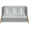 Detská postieľka so šuflíkom Lotta Grey 70x140