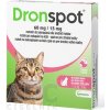 Dronspot 60 mg/15 mg spot-on (2 pipety) pre stredne veľké mačky (>2,5 - 5 kg) 2x0,7 ml