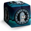 Sablio Taburet Kocka Futurama Bender Čtvrtá dimenze: 40x40x40 cm