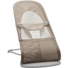 BABYBJÖRN Lehátko Balance Soft Grey Beige/White mesh, svetlá šedá konštrukcia