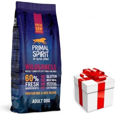 Primal Spirit Dog 60% Wilderness 12 kg