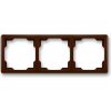 ABB, s.r.o. Swing - 3901G-A00030 H1 - Rámček trojnásobný - hnedá