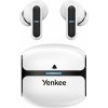 Ergonomické slúchadlá do uší Bluetooth 5.3 400 mAh Yenkee YHP 9BT WE TWS