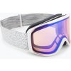 Lyžiarske okuliare Smith Rally white chunky knit/blue sensor mirror