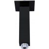 RAV Slezák Stropný držiak 12 cm pre hlavovú sprchu, čierny mat MD0372CMAT