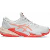 Dámska obuv Asics Court FF 3 Clay - white/sun coral - Biely (38)