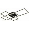 GLOBO SMART LIGHT 67227-40NBSH GABRIEL stropné svietidlo LED 40W/1930lm 2700-6500K čierna , biela, diaľkový ovládač
