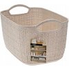 Storage Solutions Úložný kôš Beige 3 19 x 17 x 30 cm