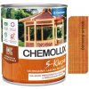 Chemolak CHEMOLUX S-KLASIK S 1040 ochranná tenkovrstvá lazúra na drevo 2.5 l 0221 - Červený smrek