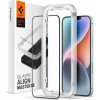 Apple iPhone 13 / 13 Pro / 14 / 16E Spigen GlastR Align Master HD Tempered Glass Screen Protector Film s montážnym rámom, čierna