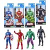 AVENGERS SÚPRAVA 4 FIGÚROK KAPITÁN AMERIKA ČIERNY PANTER IRON MAN HULK 15CM