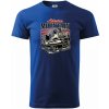 Snežný skúter kostra - Tričko extra veľké (5-8XL) - 5XL ( Kráľovská modrá )