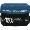 Nishman Hair Styling Wax Fiber Matte M9 Strong Fixing vláknitý matný vosk 100 ml
